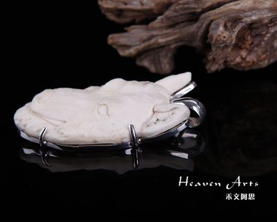 象骨飾品中的狼文化 掛珠的藝術與企業管理啟示